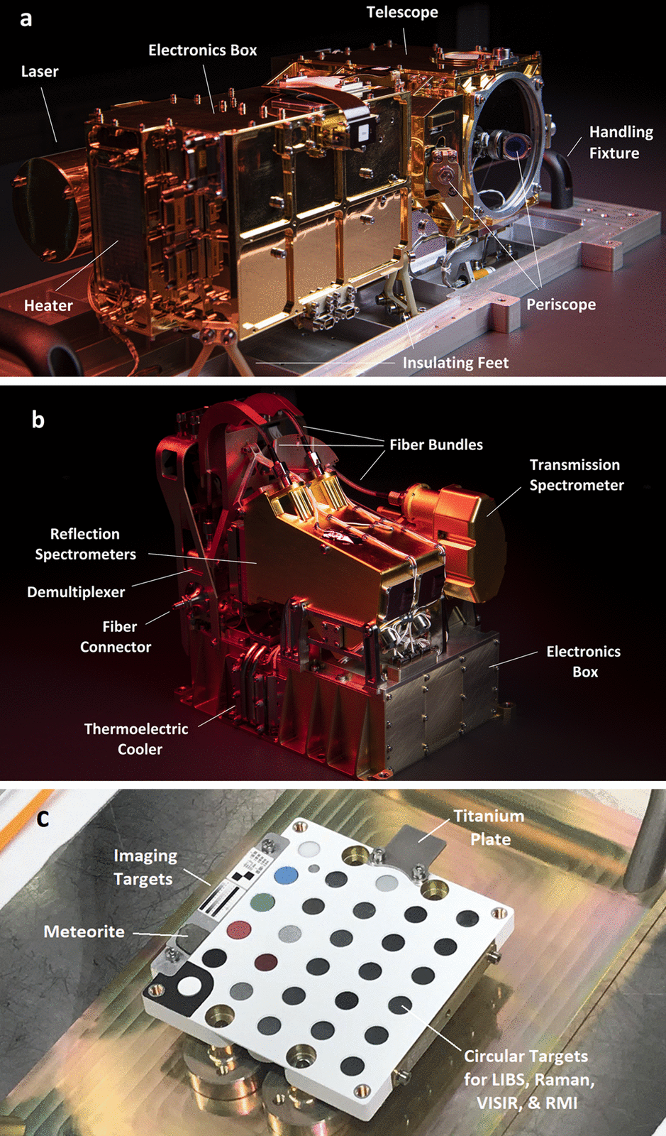 SuperCam flight hardware